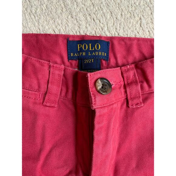 Polo Ralph Lauren red pants 2T - Picture 2 of 3